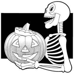 Coloring page: Halloween (Holidays and Special occasions) #55254 - Free Printable Coloring Pages