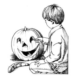 Coloring page: Halloween (Holidays and Special occasions) #55268 - Free Printable Coloring Pages