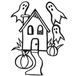 Coloring page: Halloween (Holidays and Special occasions) #55274 - Free Printable Coloring Pages