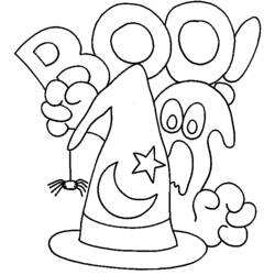 Coloring page: Halloween (Holidays and Special occasions) #55281 - Free Printable Coloring Pages