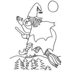 Coloring page: Halloween (Holidays and Special occasions) #55288 - Free Printable Coloring Pages