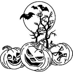 Coloring page: Halloween (Holidays and Special occasions) #55289 - Free Printable Coloring Pages