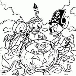 Coloring page: Halloween (Holidays and Special occasions) #55290 - Free Printable Coloring Pages