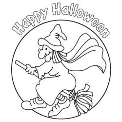 Coloring page: Halloween (Holidays and Special occasions) #55320 - Free Printable Coloring Pages