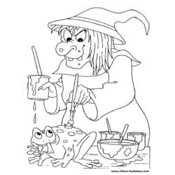 Coloring page: Halloween (Holidays and Special occasions) #55334 - Free Printable Coloring Pages