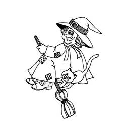 Coloring page: Halloween (Holidays and Special occasions) #55367 - Free Printable Coloring Pages