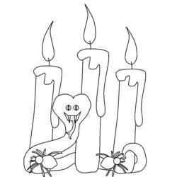 Coloring page: Halloween (Holidays and Special occasions) #55372 - Free Printable Coloring Pages