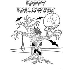 Coloring page: Halloween (Holidays and Special occasions) #55380 - Free Printable Coloring Pages