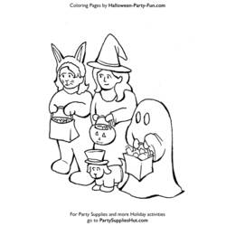 Coloring page: Halloween (Holidays and Special occasions) #55404 - Free Printable Coloring Pages