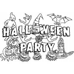 Coloring page: Halloween (Holidays and Special occasions) #55411 - Free Printable Coloring Pages