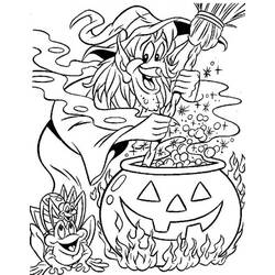 Coloring page: Halloween (Holidays and Special occasions) #55441 - Free Printable Coloring Pages