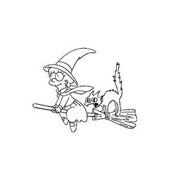 Coloring page: Halloween (Holidays and Special occasions) #55445 - Free Printable Coloring Pages