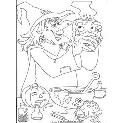 Coloring page: Halloween (Holidays and Special occasions) #55450 - Free Printable Coloring Pages