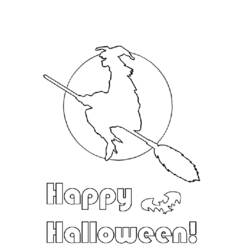 Coloring page: Halloween (Holidays and Special occasions) #55477 - Free Printable Coloring Pages