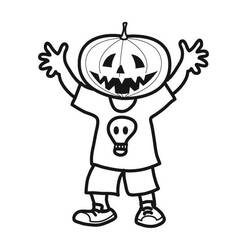 Coloring page: Halloween (Holidays and Special occasions) #55479 - Free Printable Coloring Pages