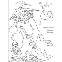 Coloring page: Halloween (Holidays and Special occasions) #55484 - Free Printable Coloring Pages