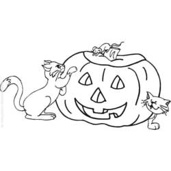 Coloring page: Halloween (Holidays and Special occasions) #55485 - Free Printable Coloring Pages
