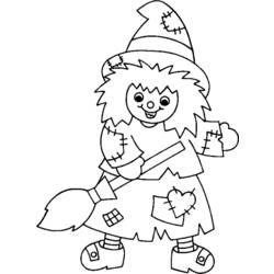Coloring page: Halloween (Holidays and Special occasions) #55518 - Free Printable Coloring Pages