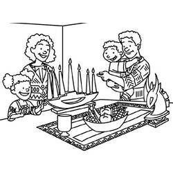 Coloring page: Kwanzaa (Holidays and Special occasions) #60421 - Free Printable Coloring Pages