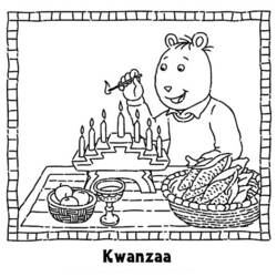 Coloring page: Kwanzaa (Holidays and Special occasions) #60431 - Free Printable Coloring Pages