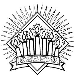 Coloring page: Kwanzaa (Holidays and Special occasions) #60437 - Printable coloring pages