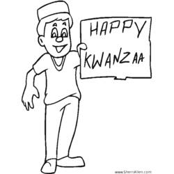 Coloring page: Kwanzaa (Holidays and Special occasions) #60471 - Free Printable Coloring Pages