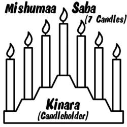 Coloring page: Kwanzaa (Holidays and Special occasions) #60558 - Printable coloring pages