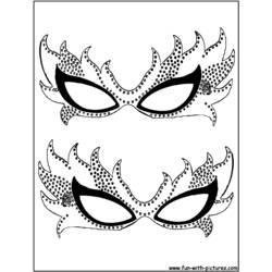 Coloring page: Mardi Gras (Holidays and Special occasions) #60628 - Free Printable Coloring Pages