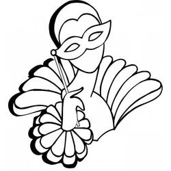 Coloring page: Mardi Gras (Holidays and Special occasions) #60642 - Printable coloring pages
