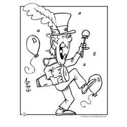 Coloring page: Mardi Gras (Holidays and Special occasions) #60643 - Free Printable Coloring Pages