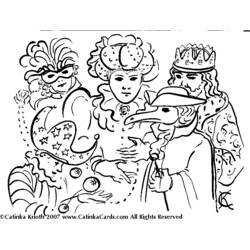 Coloring page: Mardi Gras (Holidays and Special occasions) #60654 - Free Printable Coloring Pages