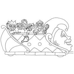 Coloring page: Mardi Gras (Holidays and Special occasions) #60656 - Printable coloring pages