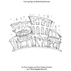 Coloring page: Mardi Gras (Holidays and Special occasions) #60688 - Free Printable Coloring Pages