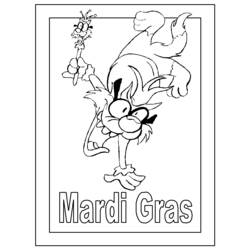 Coloring page: Mardi Gras (Holidays and Special occasions) #60738 - Free Printable Coloring Pages