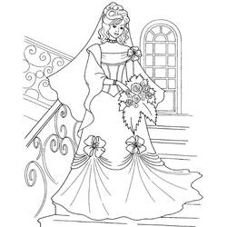 Coloring page: Marriage (Holidays and Special occasions) #55967 - Printable coloring pages