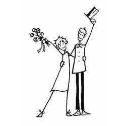 Coloring page: Marriage (Holidays and Special occasions) #55972 - Printable coloring pages