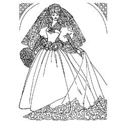 Coloring page: Marriage (Holidays and Special occasions) #56027 - Free Printable Coloring Pages
