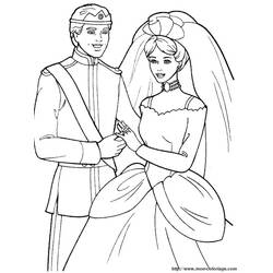 Coloring page: Marriage (Holidays and Special occasions) #56031 - Printable coloring pages