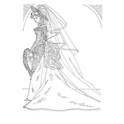 Coloring page: Marriage (Holidays and Special occasions) #56070 - Free Printable Coloring Pages