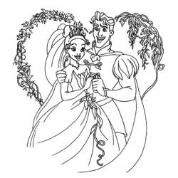 Coloring page: Marriage (Holidays and Special occasions) #56074 - Free Printable Coloring Pages