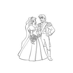 Coloring page: Marriage (Holidays and Special occasions) #56079 - Printable coloring pages