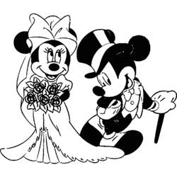 Coloring page: Marriage (Holidays and Special occasions) #56086 - Printable coloring pages