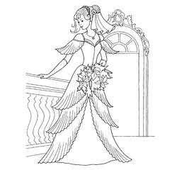 Coloring page: Marriage (Holidays and Special occasions) #56099 - Printable coloring pages
