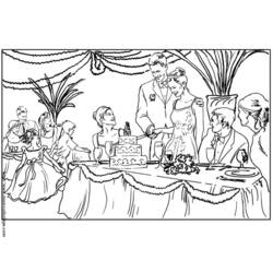 Coloring page: Marriage (Holidays and Special occasions) #56111 - Printable coloring pages