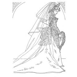 Coloring page: Marriage (Holidays and Special occasions) #56120 - Free Printable Coloring Pages