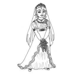 Coloring page: Marriage (Holidays and Special occasions) #56205 - Free Printable Coloring Pages