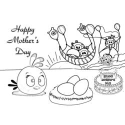 Coloring page: Mothers Day (Holidays and Special occasions) #129805 - Free Printable Coloring Pages