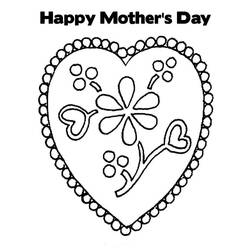Coloring page: Mothers Day (Holidays and Special occasions) #129807 - Free Printable Coloring Pages