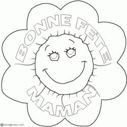 Coloring page: Mothers Day (Holidays and Special occasions) #129832 - Free Printable Coloring Pages