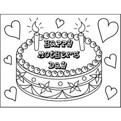 Coloring page: Mothers Day (Holidays and Special occasions) #129841 - Free Printable Coloring Pages